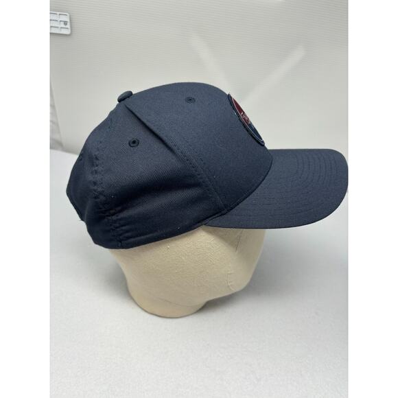 Travis Matthew Snapback 110 One Ten FlexFit Spell Out Hat Cap Blue - Picture 2 of 12